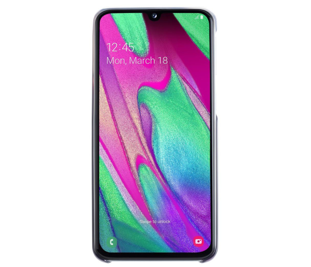 Etui Gradation Cover do Samsung Galaxy A40 czarne - 493078 - zdjęcie 3